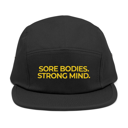 SORE BODIES. STRONG MIND.