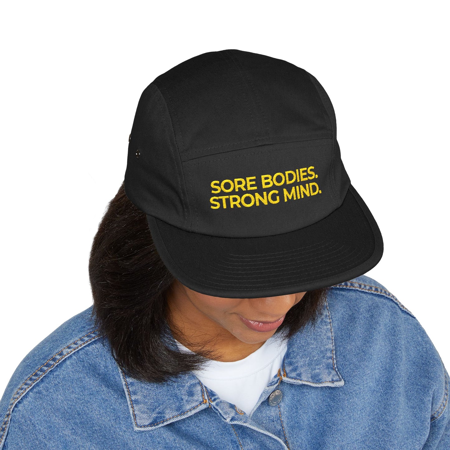 SORE BODIES. STRONG MIND.